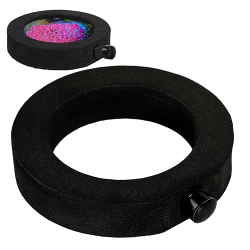 Fischfutterring | Magnetischer Ring Betta Feeder | Aquarium Feeder Schwimmender Ring Schwamm Fisch Futter Futterspender Betta Futterring Pflanze Corral Aquarium Zubehör von Generisch