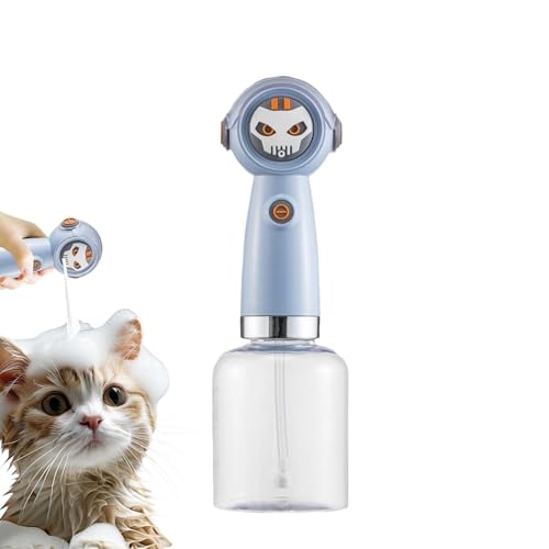 Foaming Dog Shampoo Dispenser, Electric Pet Shampoo Dispenser for Cat Bathing, Waterproof Bath Supplies for Dog, Cat, Puppy, Automatic Foam Shampoo Dispenser, Convenient Pet Bathing Solution von Generisch