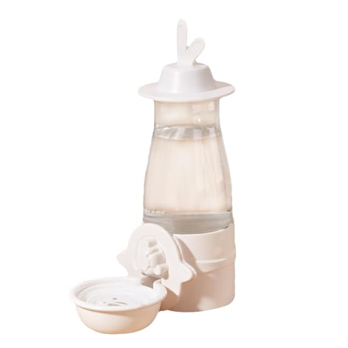 Frettchen-Wasserspender – hängende Kleintier-Wasserflasche, kein Tropfen, Wasserspender 600 ml, Käfig-Wasserspender, einfaches Nachfüllen, langanhaltende Hydratation für Häschen von Generisch