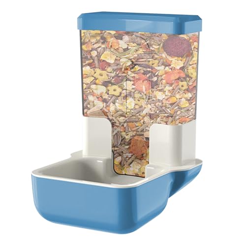 Futter- und Wasserspender für Kaninchen, für kleine Tiere, automatischer Futternapf, Futternapf mit großer Kapazität, stabiles Design für Rennmäuse, Chinchilla, Igel, Frettchen, Papageien Futter- und Wasserspender für Kaninchen, für kleine Tiere, automatischer Futternapf, Futternapf mit großer Kapazität, stabiles Design für Rennmäuse, Chinchilla, Igel, Frettchen, Papageien von Generisch