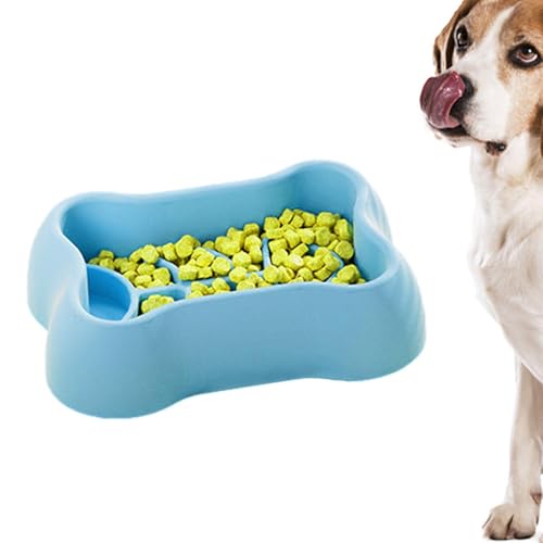 Futternapf aus Silikon für Hunde | Lebensmittelqualität Hund Slow Feeding Bowl | Katzenpuzzle Futternapf | Slow Feeder Hundenäpfe für Trockenfutter, Snacks und Konserven von Generisch