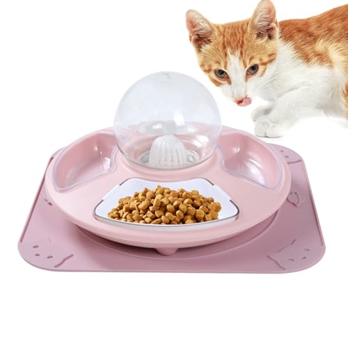Futternapf für Katzen | Anzuchtschale für Katzengras – Kätzchen-Futterstation Multifunktional für Zuhause, rutschfeste Haustier-Fütterung Bewässerungsschale Futternapf für Katzen | Anzuchtschale für Katzengras – Kätzchen-Futterstation Multifunktional für Zuhause, rutschfeste Haustier-Fütterung Bewässerungsschale von Generisch