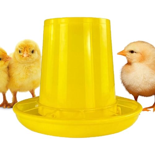 Futterspender für Hühner, kein Abfall, automatischer DIY-Geflügel-Futterspender für Eimer, automatischer Baby-Küken-Futterspender, effizienter Küken-Futterspender und Tränke für Wachteln, Huhn von Generisch