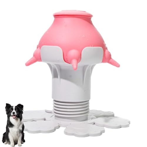 Pet Nipple Milk Feeder - 300ml Silikon Flaschen Feeder | Wiederverwendbare Welpenflaschen Futterstation für Hunde, Katzen, Kaninchen von Generisch