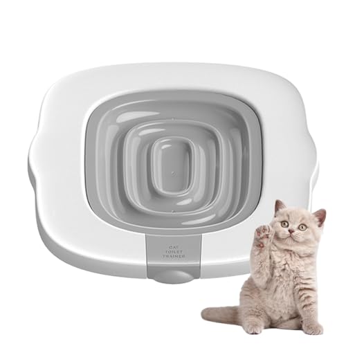 Generic Toilettentoiletten-Trainer | Universelles Katzentoiletten-Trainingssystem | Professioneller Toilettentoiletten-Trainer, Kätzchen-Töpfchen-Zugsystem für jede Katze, jedes Alter, Rasse von Generisch