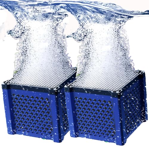 Generisch 2 Stück Aktivkohle Aquarium, Clever Cube Aktivkohle Pferde, Eco-Aquarium Wassertrog Purifier Cube, Aktivkohlefilter Pferdetränke, Aktivkohlefilter Wasser, für Teiche, Vorratstank, Aquarium Generisch 2 Stück Aktivkohle Aquarium, Clever Cube Aktivkohle Pferde, Eco-Aquarium Wassertrog Purifier Cube, Aktivkohlefilter Pferdetränke, Aktivkohlefilter Wasser, für Teiche, Vorratstank, Aquarium von Generisch