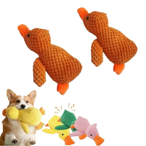 Generisch 2025 New Anti Stress Ente Hund, Anti Stress Ente Hund Pfotenstern, Pfotenmond Ente, Pfotenmond Anti Stress Ente, Anti Stress Ente Für Hunde, Hundespielzeug Ente, Hunde Ente von Generisch