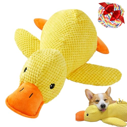 Generisch Anti Stress Ente Hund, Anti Stress Ente FüR Hunde, Pfotemnound Ente, Pfotemnound Anti Stress Ente, Antistressente FüR Hunde Pfotemnound, Hundespielzeug UnzerstöRbar Anti-Stressente (m) von Generisch