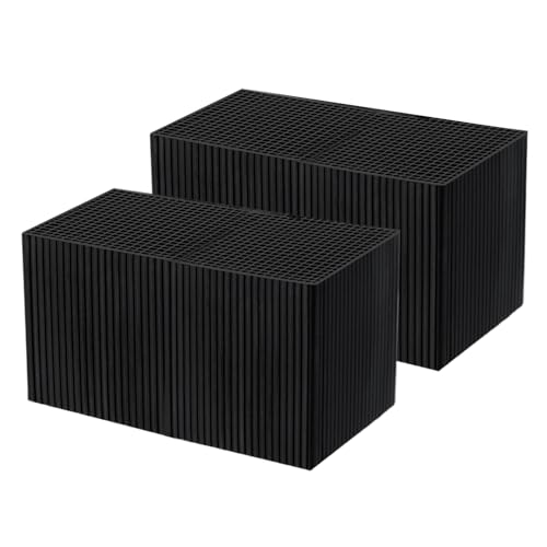 Generisch Aquarium Water Purifier Cube, Reusable Activated Carbon Block, 1.97x1.97x3.94 Inches, Ultra Strong Filtration Power, High Adsorption Clarifier for Fish Tank and Pond Use, Black Generisch Aquarium Water Purifier Cube, Reusable Activated Carbon Block, 1.97x1.97x3.94 Inches, Ultra Strong Filtration Power, High Adsorption Clarifier for Fish Tank and Pond Use, Black von Generisch