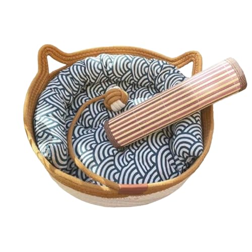 Generisch Cat Bed Nest, Small Dog Sofa Bed, Kitten Shaped Bed, Breathable Pet Bed, Indoor Puppy Bed, Cooling Mat Bed, Pet Basket Nest, Dog Bed with Toy, Kitten Bed Mat, All Seasons Bed Generisch Cat Bed Nest, Small Dog Sofa Bed, Kitten Shaped Bed, Breathable Pet Bed, Indoor Puppy Bed, Cooling Mat Bed, Pet Basket Nest, Dog Bed with Toy, Kitten Bed Mat, All Seasons Bed von Generisch