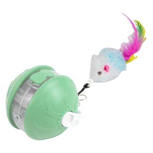 Generisch Cat Toy, Interactive Ball, Rolling Motion Design, Plush Tail Attachment, Indoor Outdoor Pet Play Use, 5x5cm/1.97x1.97 Inches, Random Color, 1 Piece, Lightweight Generisch Cat Toy, Interactive Ball, Rolling Motion Design, Plush Tail Attachment, Indoor Outdoor Pet Play Use, 5x5cm/1.97x1.97 Inches, Random Color, 1 Piece, Lightweight von Generisch