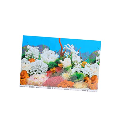 Generisch Dekoratives Bild Luft Zubehör Für Aquarien Aufkleber Aquariumschere Aquarium Kulisse Fischpumpen-Ornamente Aquariumdekorationen Groß Wasserpumpe Aquarium Hintergrund Aquarium von Generisch