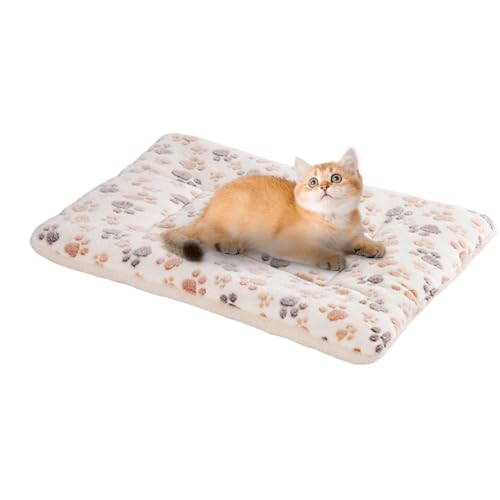 Generisch Dog Bed Kennel, Winter Dog Mat Crate, Thickened Pet Sleeping Mat, Soft Cat Sleeping Bag, Cat Beds Furniture, Thickened Comfort Warm and Cozy Design Perfect for Indoor Cats Dogs Puppy Pet von Generisch