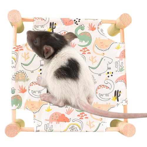 Generisch Ferret Hammock | Small Animal Hammock | Pet Hammock | Breathable Sleeping Hammock | Pet Cage Hammock for Ferrets Chinchillas Sugar Gliders Breathable Hamster Bed House von Generisch