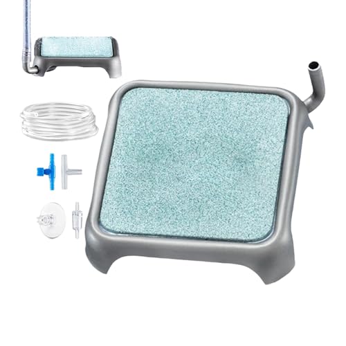 Generisch Fischtank Sauerstoffsteinscheibe, Aquariumluftstein | Fischtankluft Stein Bubble Diffusor - Tragbares Hydroponik -Sauerstoff -Accessoires für Zuhause, Schule, Wohnzimmer von Generisch