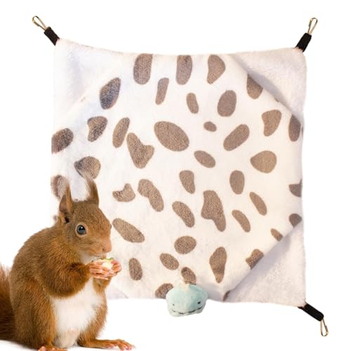 Generisch Hammock, Hamster Hammock, Winter Sleeping House, Warm Cotton Nest, Cozy Small Animal Bed Warm Cotton Hamster Hammock for Squirrels, Cozy Winter Nights and Chipmunks von Generisch