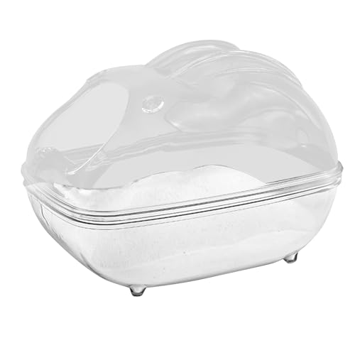 Generisch Hamster Sandbad-Behälter | Multifunktionale Hamstertoilette,Kleintier Badewanne Zur Körperpflege Mit Badehaus Für Chinchillas Und Nagetiere Generisch Hamster Sandbad-Behälter | Multifunktionale Hamstertoilette,Kleintier Badewanne Zur Körperpflege Mit Badehaus Für Chinchillas Und Nagetiere von Generisch