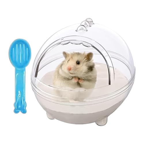 Generisch Hamster-Sandbad-Zubehör, Hamster-Sandbad-Behälter, Hamster-Hygiene-Sandbehälter, Hamster-Bade-Sandkasten, Hamster-Sandbad und Reinigung für Kleintiere von Generisch