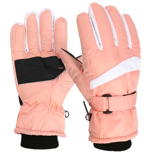 Generisch Handschuhe Damen Winter Skihandschuhe Schneehandschuhe Herren Damen Winterhandschuhe Fahrradhandschuhe wasserdichte Winddichte fur Skifahren,Wandern,Radfahren,Motorradfahren von Generisch