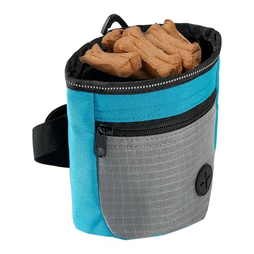 Generisch Hundeauslauftasche, Hundetrainingstasche für Leckerlis | Leckerlibeutel für Hundetraining mit Magnetverschluss - Snack-Goodie-Leckerli-Beutel für Haustiere mit Taillengürtel von Generisch