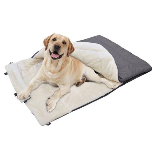 Generisch Hundeschlafsack, Camping Hundebett,Hundebettmatte mit Kissen | Tragbare packbare Haustierprodukte für große mittelgroße Rassen Camping -Wanderwanderungen Generisch Hundeschlafsack, Camping Hundebett,Hundebettmatte mit Kissen | Tragbare packbare Haustierprodukte für große mittelgroße Rassen Camping -Wanderwanderungen von Generisch