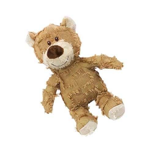 Generisch Indestructible Bear Dog Toy, Interactive Plush Chew Toy, Squeaky Companion, Heavy Chewers Toy, Puppy Chew Bear Toy, Endurable Service, Cleaning Conveniently for Dogs von Generisch