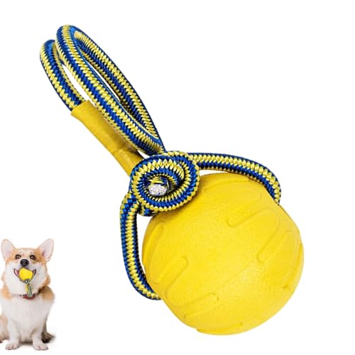 Generisch Jollyball für Hunde, Hundeball mit Griff - Unzerstörbarer Kauentrainingball mit Griff | Interaktive Welpenspielzeuge Haustierversorgung Zahnen Knoten für kleine mittelgroße Hund Generisch Jollyball für Hunde, Hundeball mit Griff - Unzerstörbarer Kauentrainingball mit Griff | Interaktive Welpenspielzeuge Haustierversorgung Zahnen Knoten für kleine mittelgroße Hund von Generisch