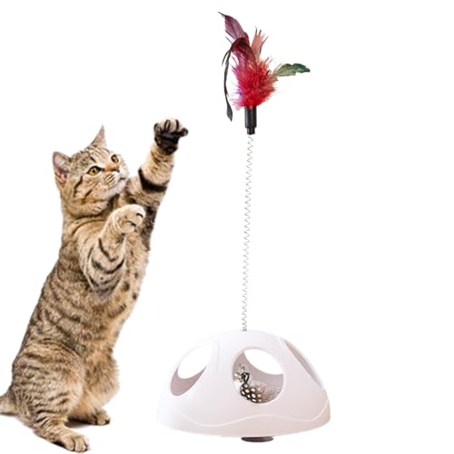 Generisch Katzenangel Spielzeug - Katzenkralle Mit Feder Und Saugnapf,Haustierzubehör Für Kitten Training, Bewegungsspiele, Langeweile & Fensterplatz Generisch Katzenangel Spielzeug - Katzenkralle Mit Feder Und Saugnapf,Haustierzubehör Für Kitten Training, Bewegungsspiele, Langeweile & Fensterplatz von Generisch
