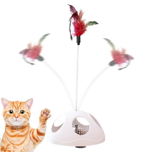 Generisch Katzenangel Spielzeug Mit Federn,Federstab Mit Saugnapf Für Katzen | Haustierzubehör Für Kitten Training, Bewegungsspiele, Langeweile & Fensterplatz Generisch Katzenangel Spielzeug Mit Federn,Federstab Mit Saugnapf Für Katzen | Haustierzubehör Für Kitten Training, Bewegungsspiele, Langeweile & Fensterplatz von Generisch