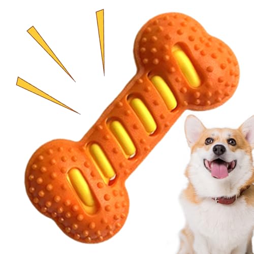 Generisch Kauartikel Für Hunde,Knochenförmige Quietschspielzeuge Für Hunde - Interaktive Haustierprodukte Für Indoor-Spiele Stuben-Training Und Zahnpflege Generisch Kauartikel Für Hunde,Knochenförmige Quietschspielzeuge Für Hunde - Interaktive Haustierprodukte Für Indoor-Spiele Stuben-Training Und Zahnpflege von Generisch