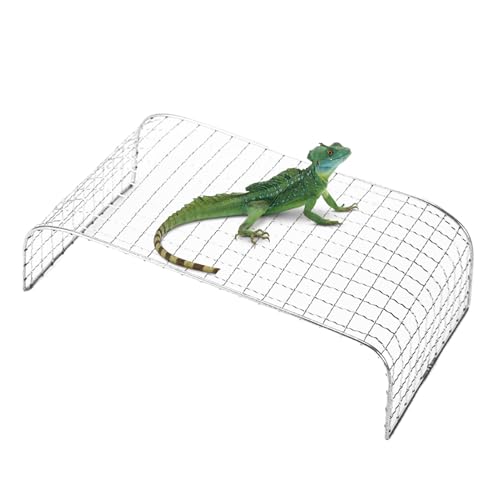 Generisch Lizard Hammock, Bearded Dragon Climbing Net, Stainless Steel Mesh Bed, 11x6.3x3.1in, Breathable Reptile Lounger, Corner Suction Design, for Snake, Turtle, Hermit Crab, Aquarium Generisch Lizard Hammock, Bearded Dragon Climbing Net, Stainless Steel Mesh Bed, 11x6.3x3.1in, Breathable Reptile Lounger, Corner Suction Design, for Snake, Turtle, Hermit Crab, Aquarium von Generisch