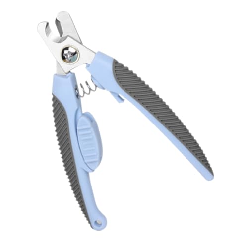 Generisch Nagelschere für Haustiere züchten klein Clipper Puffer pet Grooming Tool Katzen pfotenpflege Verschleißfester Nagelknipser für Haustiere Trimmer für die Hundepflege Metall Sky-Blue von Generisch