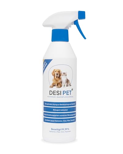 Generisch Neu! DESI PET Giardien Desinfektionsmittel 500ml - Hund & Katze Giardien Desinfektionsspray (500) von Generisch