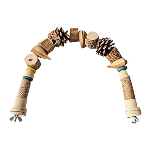 Generisch Papageienspielzeug,Ananas-Nuss Nagetoy für Vögel | Natürliche Käfigaccessoires aus Holz mit Kiefernzapfen und Schnur als für Papageien, Nymphensittiche, Unzertrennliche & Aras Generisch Papageienspielzeug,Ananas-Nuss Nagetoy für Vögel | Natürliche Käfigaccessoires aus Holz mit Kiefernzapfen und Schnur als für Papageien, Nymphensittiche, Unzertrennliche & Aras von Generisch