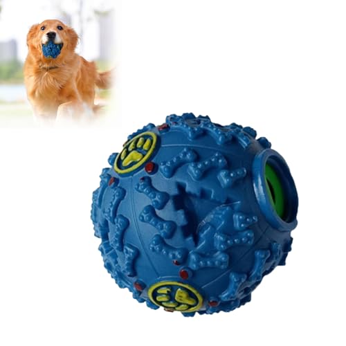 Generisch Pawcia Giggle Sound Dog Ball,Pawcia Giggle Ball,Giggle Sound Dog Ball, Giggle Ball for Dogs, Giggle Ball, Indestructible Dog Toy with Funny Squeaky When Wiggle (Blau-7.5 * 7.5 * 7.5cm) von Generisch