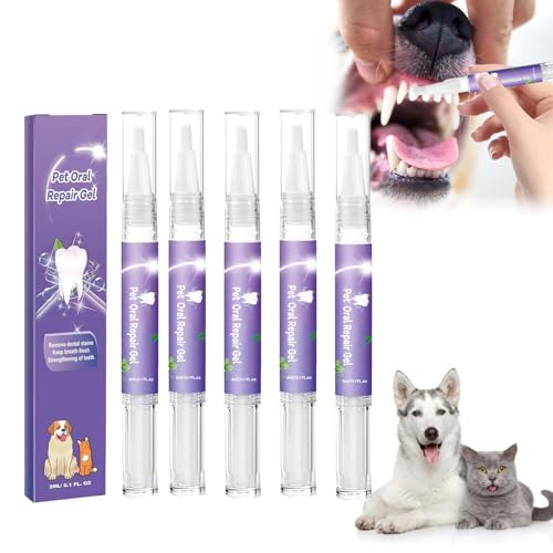 Generisch Pet Oral Repair Gel Stift für Hunde,Pet Oral Repair Gel,Pet Oral Repair Gel Pen,Without Brushing (2Stück) von Generisch