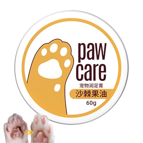 Generisch Pfotencreme für Hunde, Katzenpfotenbalsam | 60g Pfotenpflegecreme Hundepfotenwachs | Effektiver Pfotenschutz, Pfotenpflegemittel für rissige Pfoten und trockene, rissige Haut Generisch Pfotencreme für Hunde, Katzenpfotenbalsam | 60g Pfotenpflegecreme Hundepfotenwachs | Effektiver Pfotenschutz, Pfotenpflegemittel für rissige Pfoten und trockene, rissige Haut von Generisch