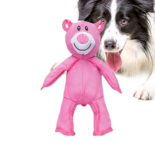 Generisch Pink Unbreaka Bear Dog, Upgrade Unbreakable Extreme Bear 2.0, unzerstörbares Hundespielzeug für große Hunde, aggressives Kauspielzeug für Haustiere von Generisch