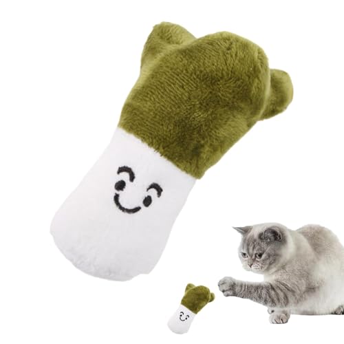 Generisch Plush Dog Chew Toy, Vegetable Shaped Dog Toy, Interactive Dog Toy, Calming Chew Toy, Chattering Chew Toy, Food Comfort Toy - for Behavioral Training, Cat and Dog Teething von Generisch