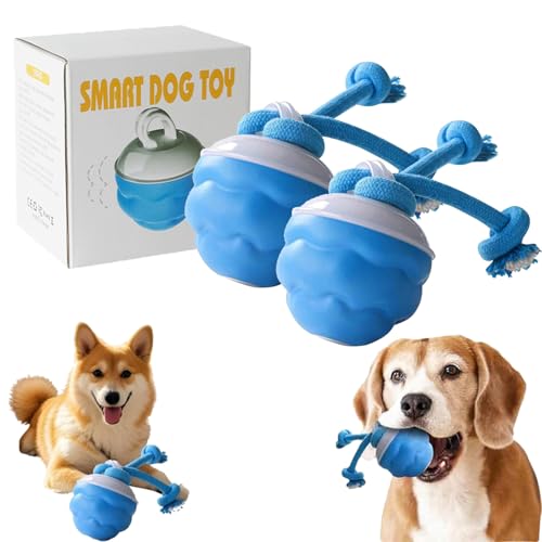 Generisch Power Tail 2.0 Dog Toy, Barkzys 2025 New Interactive Toy, Duraspin Dog Ball, Puptexshop Smart Jumping Ball for Dogs for Daily Training (2Pcs) von Generisch