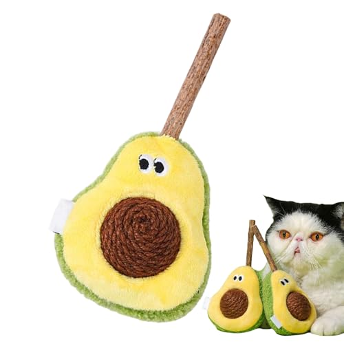 Generisch Sie interaktives Spielzeug für Katze, interaktives Katzenspielzeug | Cat Catnip Ball mit Avocado -Form | Interaktive Haustierversorgungen Kautspielzeug für Kätzchen Zahnen Übungen Spielen Generisch Sie interaktives Spielzeug für Katze, interaktives Katzenspielzeug | Cat Catnip Ball mit Avocado -Form | Interaktive Haustierversorgungen Kautspielzeug für Kätzchen Zahnen Übungen Spielen von Generisch