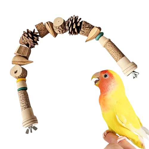 Generisch Vogelspielzeug Für Sittiche - Ananas-Nuss Nagetoy für Vögel - Natürliche Kiefernzapfen-Spielzeuge Mit Kletterseil, Knabberaccessoires Für Nymphensittiche, Unzertrennliche & Aras Generisch Vogelspielzeug Für Sittiche - Ananas-Nuss Nagetoy für Vögel - Natürliche Kiefernzapfen-Spielzeuge Mit Kletterseil, Knabberaccessoires Für Nymphensittiche, Unzertrennliche & Aras von Generisch