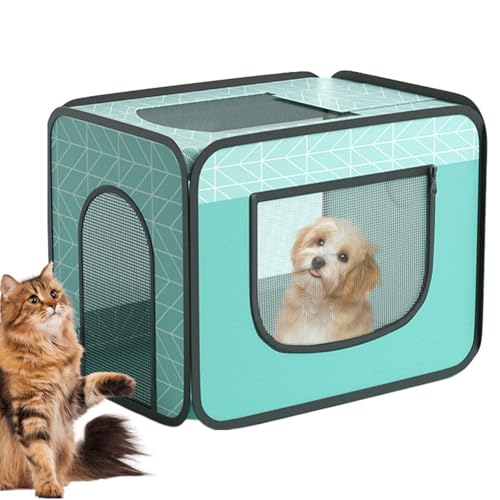 Generischcat Dryer Box | Portable Pet Drying Box | Foldable Pet Drying Chamber, Dog Drying Kennel, Anti Flying Hair Pet Crate, Soft Pet Drying Crate, Breathable Drying Box for Pets von Generisch