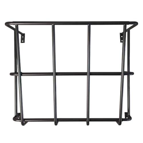 Goat Hay Feeder, Aluminum Alloy Horse Wall Feeding, Multipurpose Hanging Grass Rack for Stables, Farms, Fences, Durable Wall-Mounted Hays Feeder, 60x50.8x32cm von Generisch