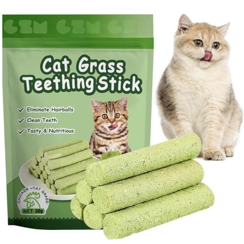 Graszahnstäbchen, Kaustäbchen für Katzen, Graszahnreiniger, Indoor-Kätzchen-Appetit, ruhiger Stab, erhöht das Kauen Graszahnstäbchen, Kaustäbchen für Katzen, Graszahnreiniger, Indoor-Kätzchen-Appetit, ruhiger Stab, erhöht das Kauen von Generisch