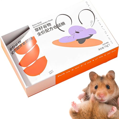 Hamster Bedding Flowers, Natural Bedding Nesting for Small Pets, Cage Ornament and Pet Teeth Care, Nutrient-Rich Bedding for Small Animals, Perfect for Living Room and Bedroom Cage Setup von Generisch