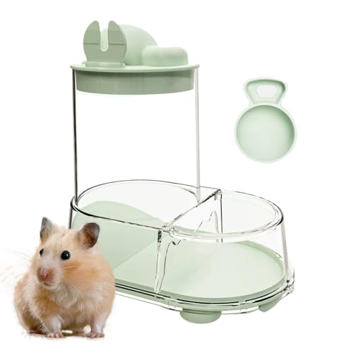 Hamster Futter- Und Wassernapf, Automatischer Futterspender Für Kleintiere Mit Abnehmbarem Design, Durchsichtiger Stabiler Abnehmbarer Wasserspender Vorratsbehälter Für Mäuse Tauben Frettchen Chinchil Hamster Futter- Und Wassernapf, Automatischer Futterspender Für Kleintiere Mit Abnehmbarem Design, Durchsichtiger Stabiler Abnehmbarer Wasserspender Vorratsbehälter Für Mäuse Tauben Frettchen Chinchil von Generisch