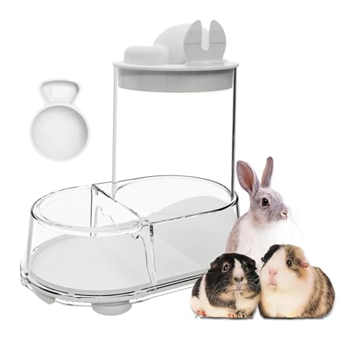 Hamster Futter- Und Wassernapf - Automatischer Kaninchen-Futterautomat Mit Stabiler Befüllung | Stabiler Abnehmbarer Großvolumiger Napf Für Mäuse Igel Frettchen Chinchillas Tauben Und Hamster Futter- Und Wassernapf - Automatischer Kaninchen-Futterautomat Mit Stabiler Befüllung | Stabiler Abnehmbarer Großvolumiger Napf Für Mäuse Igel Frettchen Chinchillas Tauben Und von Generisch