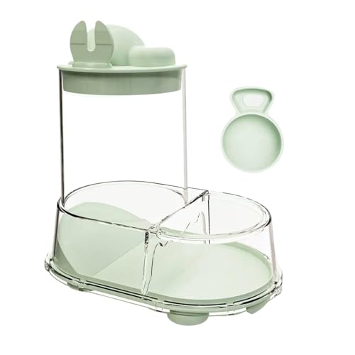 Hamster Futter- Und Wassernapf | Automatischer Kaninchen-Futterautomat Mit Stabiler Befüllung - Stabiler Abnehmbarer Großvolumiger Napf Für Mäuse Igel Frettchen Chinchillas Tauben Und Hamster Futter- Und Wassernapf | Automatischer Kaninchen-Futterautomat Mit Stabiler Befüllung - Stabiler Abnehmbarer Großvolumiger Napf Für Mäuse Igel Frettchen Chinchillas Tauben Und von Generisch