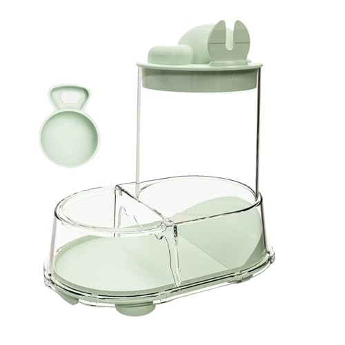 Hamster Futter- Und Wassernapf | Automatischer Nager Futterautomat,Durchsichtiger Stabiler Abnehmbarer Wasserspender Vorratsbehälter Für Mäuse Tauben Frettchen Chinchillas & Kleintiere Hamster Futter- Und Wassernapf | Automatischer Nager Futterautomat,Durchsichtiger Stabiler Abnehmbarer Wasserspender Vorratsbehälter Für Mäuse Tauben Frettchen Chinchillas & Kleintiere von Generisch